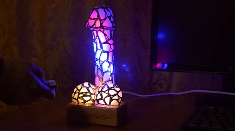 touch sensitive erotic art sea stained glass night light demonstration of work youtube