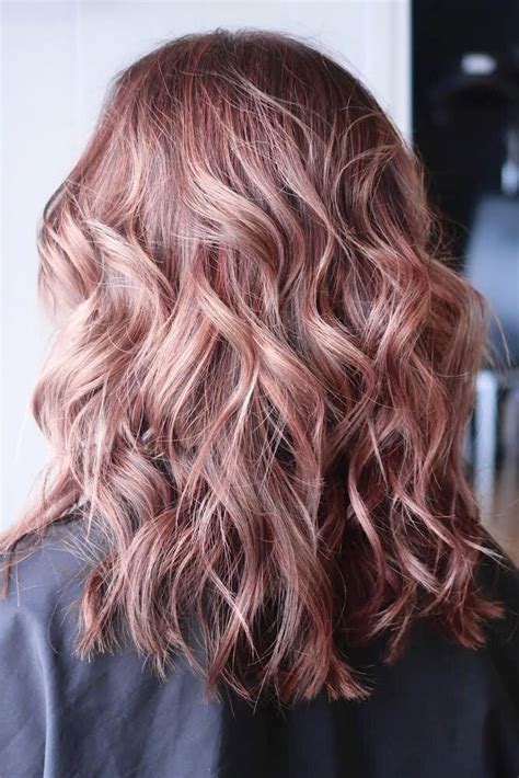 rosey brunette mauve hair color unnatural hair color dusty rose hair hair styles