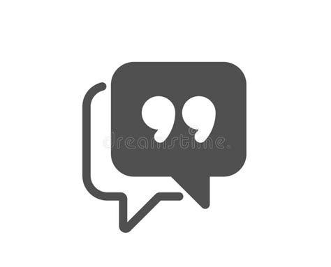 quote bubble icon chat comment sign speech bubble vector stock