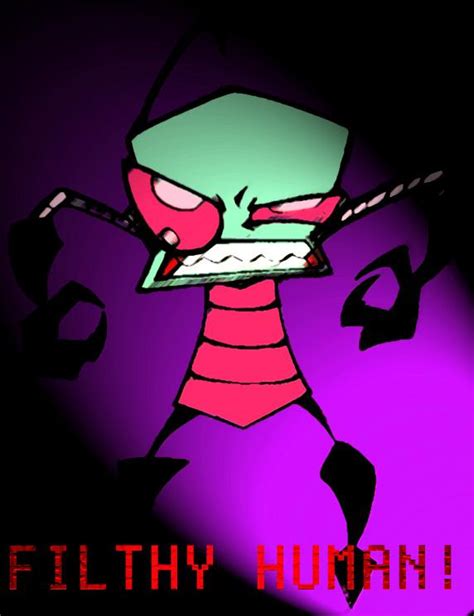 Filthy Human Zim Pic By Irken Invaders On Deviantart