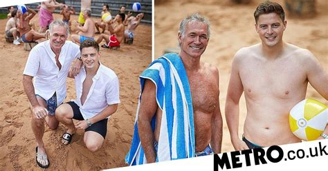 dr alex george and dr hilary jones strip off to promote body confidence metro news
