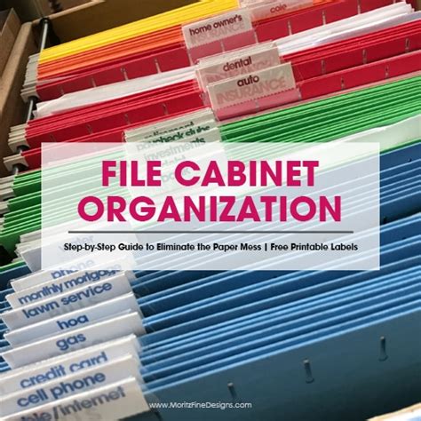 printable filing cabinet labels tutorial pics