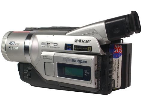 sony trve standard  digital tape camcorder nz camera hire auckland  zealand