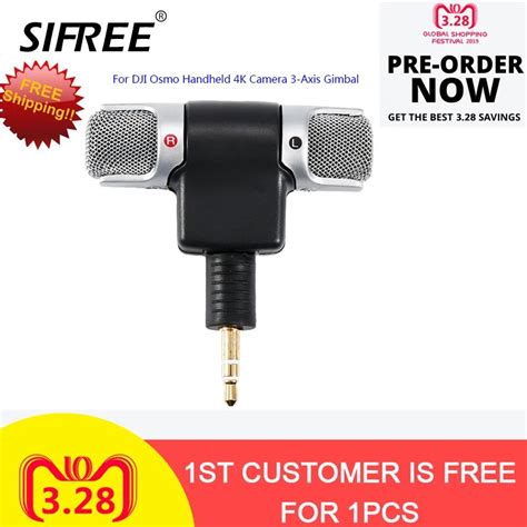 osmo pocket stereo external wireless microphone digital handheld microphone  dji osmo