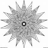 Coloring Pages Geometric Cool Designs Colouring Pattern Shapes Printable Abstract Patterns Adults Print Color Easy Simple Mandala Kids Shape Vector sketch template