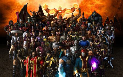 Mortal Kombat 9 Characters Wallpapers