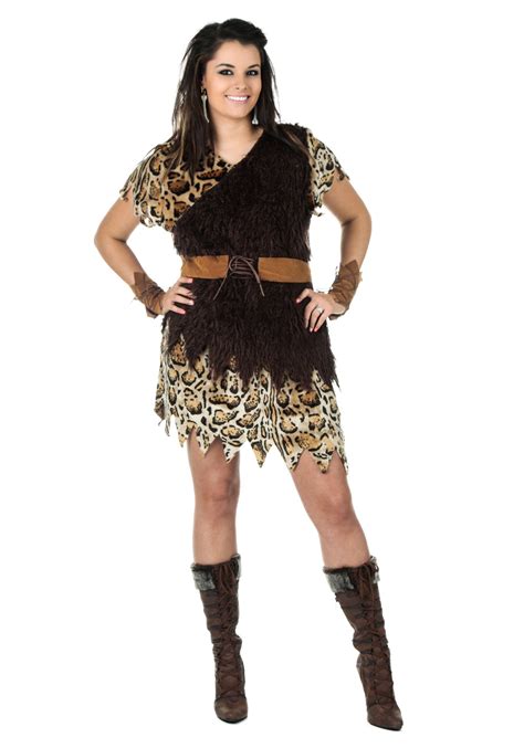 women s plus size cavewoman costume