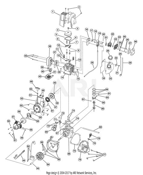troy bilt tbcs adtc adtc tbcs parts diagram  engine