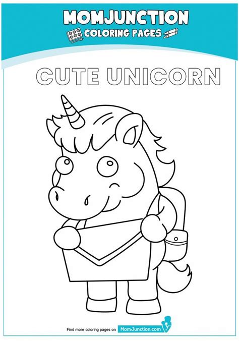 beautiful unicorn head coloring page  images cute unicorn