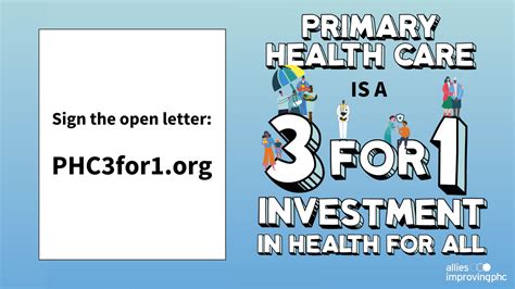 open letter prioritize phc      investment