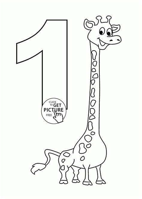 counting numbers coloring pages coloring pages