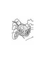 Coloring Bullet Enfield Royal Sports Bike sketch template