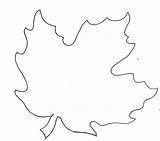 Leaf Template Templates Maple Printable Leaves Fall Stencil Clipart Large Cut Patterns Glenda Blank Drawing Cliparts Stencils Autumn Lines Pattern sketch template