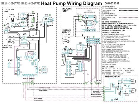 trane heat pump wiring diagram heat pump compressor fan wiring