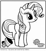 Coloring Rarity Pony Little Pages Mlp Artworks Color Getcolorings Google Cute Printable Horse sketch template