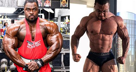 Brandon Curry Poses With Larry Wheels Weeks Out From The Olympia