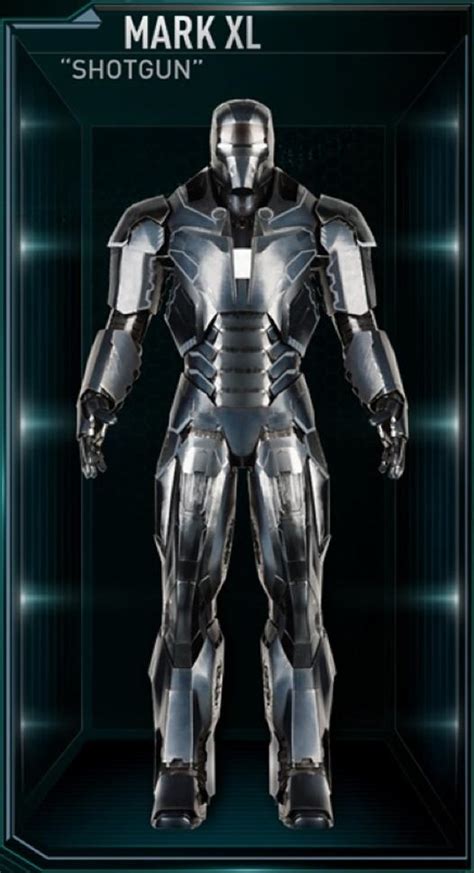 iron man armor mark xl marvel cinematic universe wiki fandom