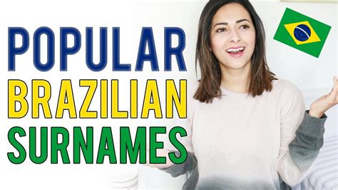 Top 10 Most Popular Brazilian Last Names The Origin Of Surnames