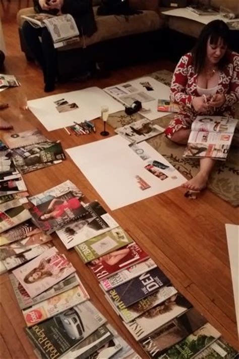host your own fabulous vision board party thats pretty powerful