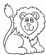 Mewarnai Singa Harimau Lions Kucing Coloringhome Binatang Bonikids Toddlers Sleepy Kolase Inspirasi Hewan Menggambar Capung Lebah Gajah Ayam Buas sketch template