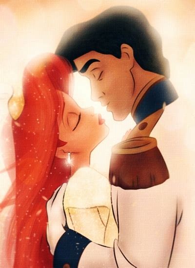 Ariel Eric S Kiss Disney S Couples Photo 33827246 Fanpop