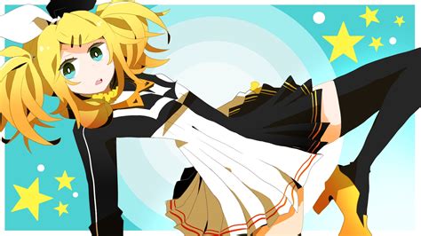 it looks like she s surprised to see you [kagamine rin