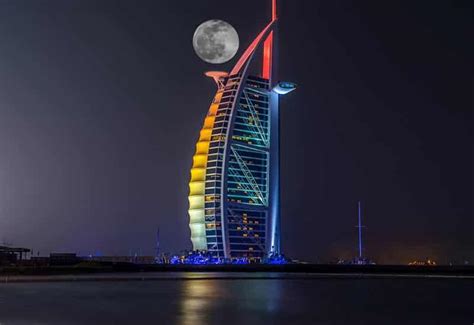 burj al arab   luxurious  star hotel skyland tourism