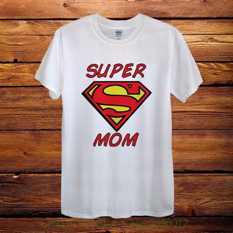 women s tee super mom mothers day design t shirt men unisex women
