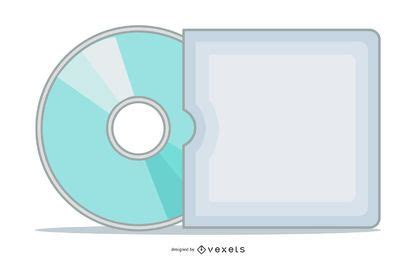 disc  cover vector