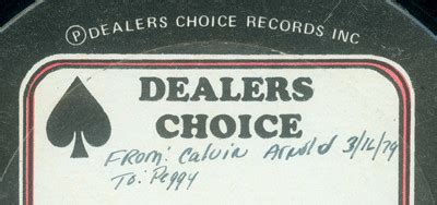dealers choice label releases discogs
