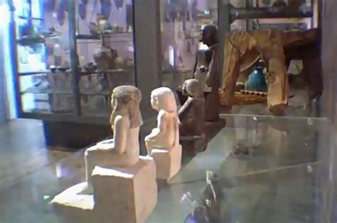 ancient egyptian statue mysteriously spins itself at manchester museum