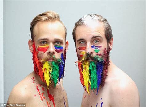 The Gay Beards Decorate Their Facial Hair In Instagram