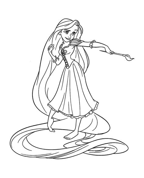 tangled  kids tangled kids coloring pages