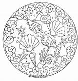Mandala Coloriage Mandalas Animaux Marins Coloriages Seabed Justcolor Colorier Colorare Poisson Alas Adultos Adulti Greatestcoloringbook Adultes Mandalaweb Telecharger Detailled Fáciles sketch template