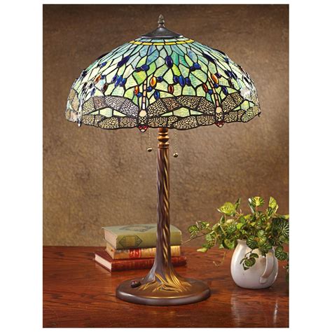 Dragonfly Tiffany Style Table Lamp 581821 Lighting At