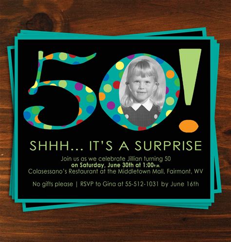 surprise birthday invitations   birthday party ideas