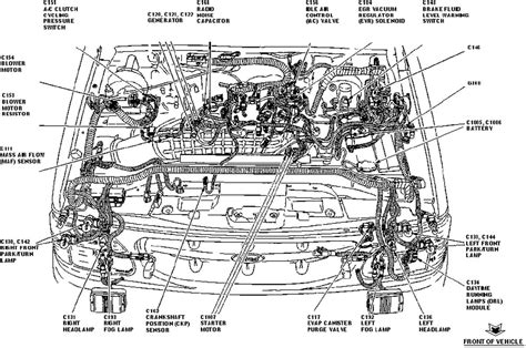 ford explorer parts diagram alternator