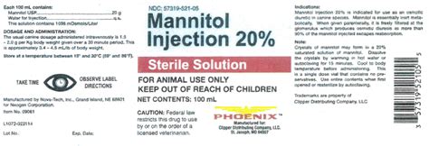 mannitol  mannitol injection