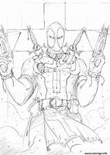 Deadpool Kolorowanki Deathstroke Johnsonting Wolverine Druku Spiderman Chibi Bestcoloringpagesforkids Wydruku sketch template