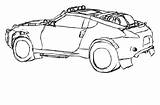 Nissan Drawing 4x4 Getdrawings Road Off sketch template