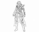 Game Guild War Coloring Thrones Pages Armored Coloringbook Yumiko Fujiwara sketch template