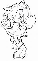 Sonic Amy Coloring Pages Rose Mario Knuckles Boom Printable Hedgehog Super Print Sheets Colouring Color Happy Birthday Tails Getcolorings Running sketch template