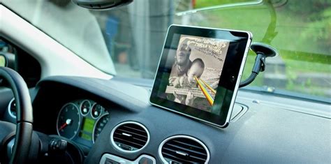 ipad car mount  secure holder easy  install