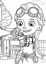 Rusty Rivets Coloring Pages Kids Printable sketch template