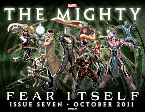 marvel comics unveil  mighty  fear