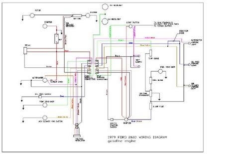 ford tractor wiring diagram