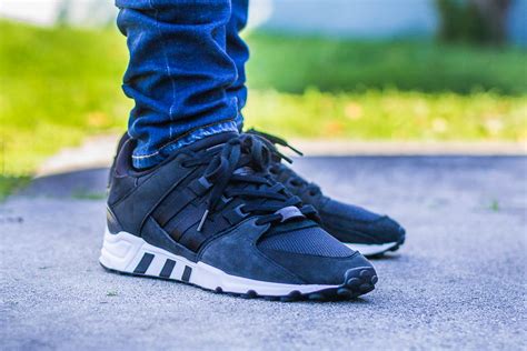 adidas eqt support rf core black milled leather review