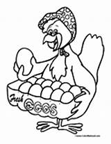 Chicken Chook Coloring Pages Template sketch template