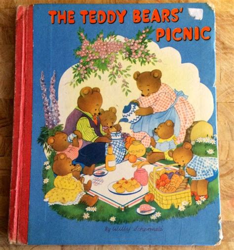 teddy bears picnic vintage teddy bears book willy