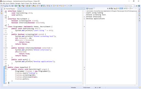 java tutorials implementing interfaces  java interface implementation